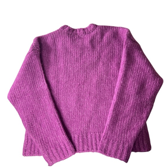 Z SUPPLY ETOILE SWEATER AZALEA  Crew Neck Women’s Medium Winter - Picture 3 of 6